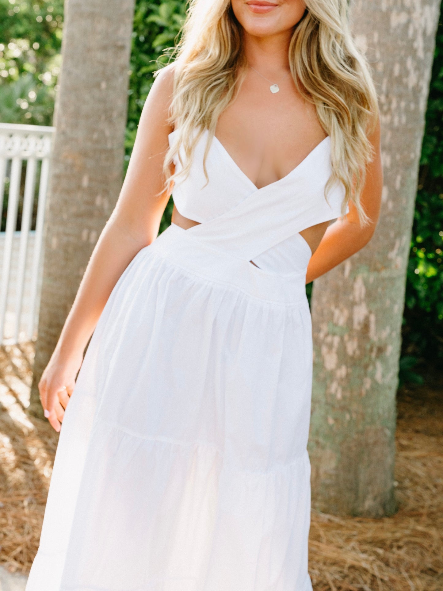 White Flow Dress