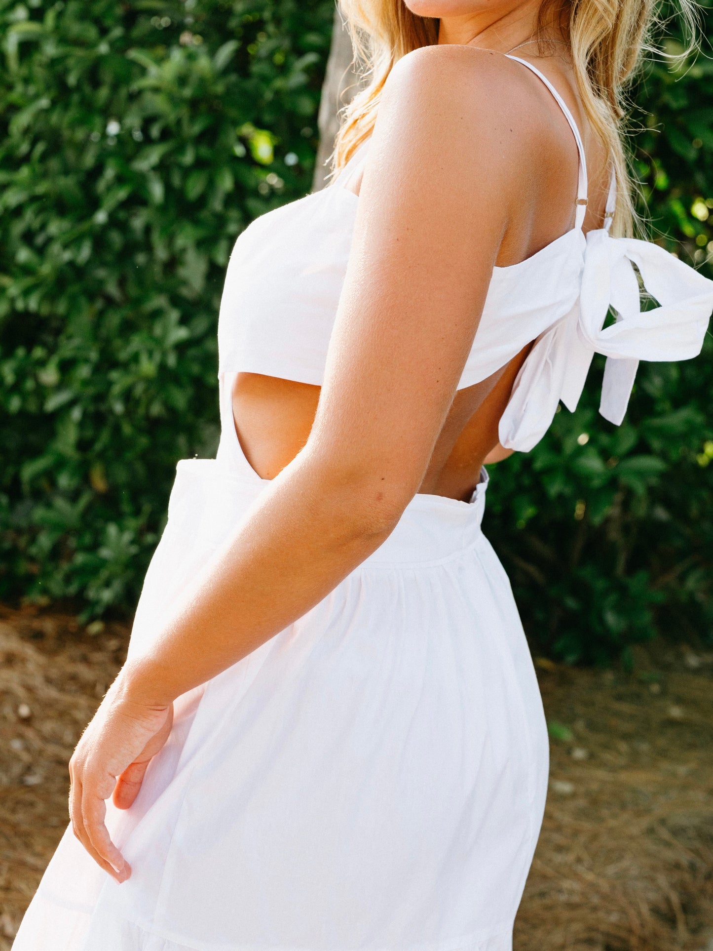 White Flow Dress